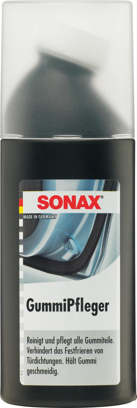 Sonax gummipflegemittel gummipfleger rubber care 1oo ml fl.with foam