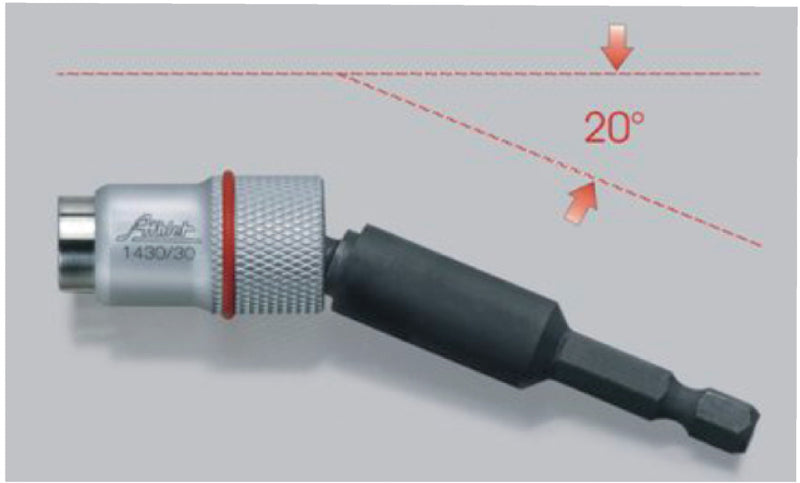 Load image into Gallery viewer, Athlet ah-1430 bh30 verstelbare bithouder
