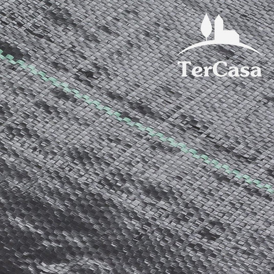 Tercasa ju-998102 worteldoek 200x500 cm 100g m sup2; zwart
