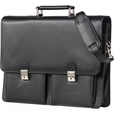 Juscha ju-47118 aktentas alassio veneto 22 x 42 x 10 cm zwart