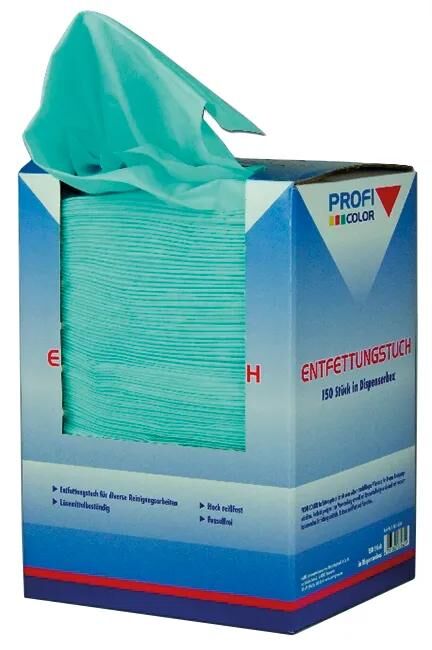 Profi color ontvettingsdoek degreasing cloth in dispenser carton