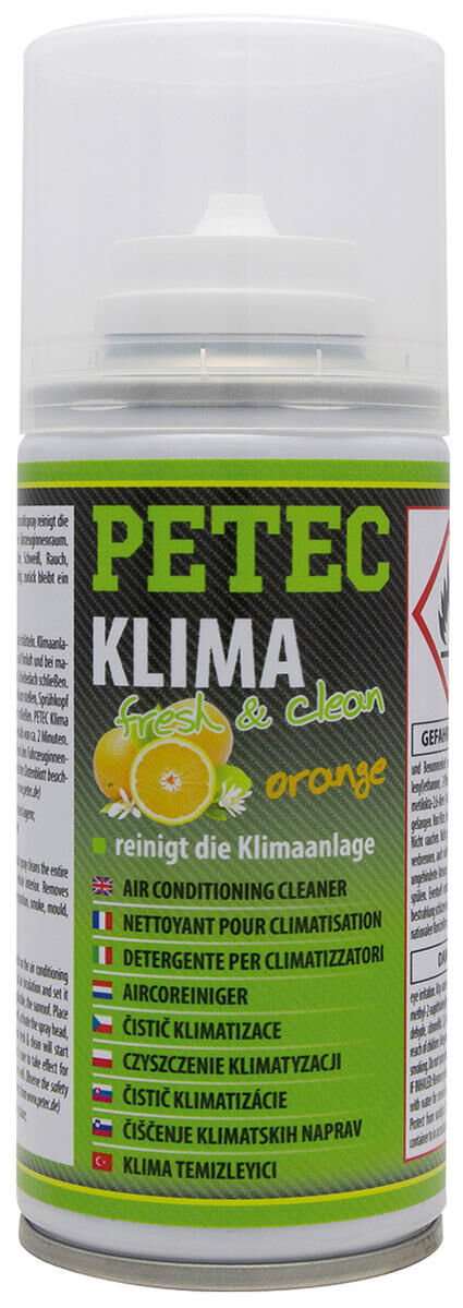 Petec airco-reiniger fresh clean air conditioner cleaner p fresh clean orange