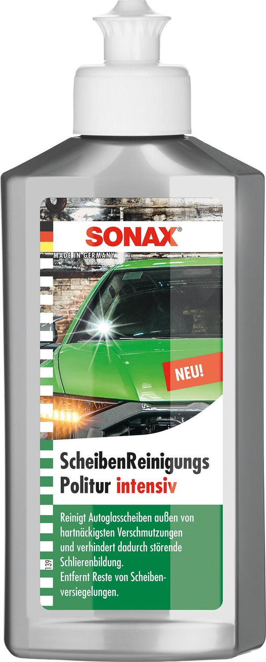 Sonax vensterreiniger scheibenreinigungspolitur intensiv windshield cleaning polis 250 ml