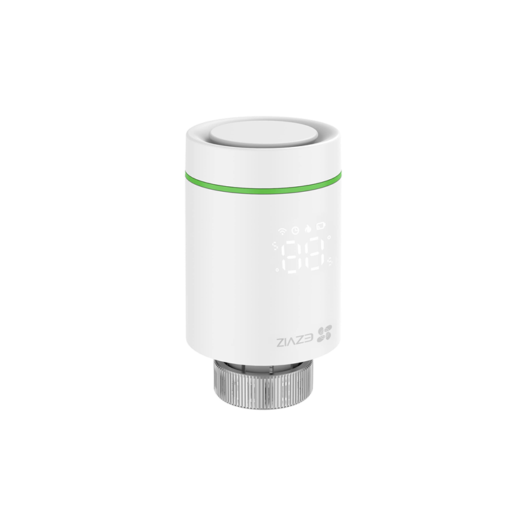 Afbeelding laden in galerijviewer, Ezviz t55 slimme thermostaten – slimme radiatorknop – thermostaatkraan – bluetooth – bediening via app - verbruiksoverzicht – spraakbesturing met alexa en google assistant
