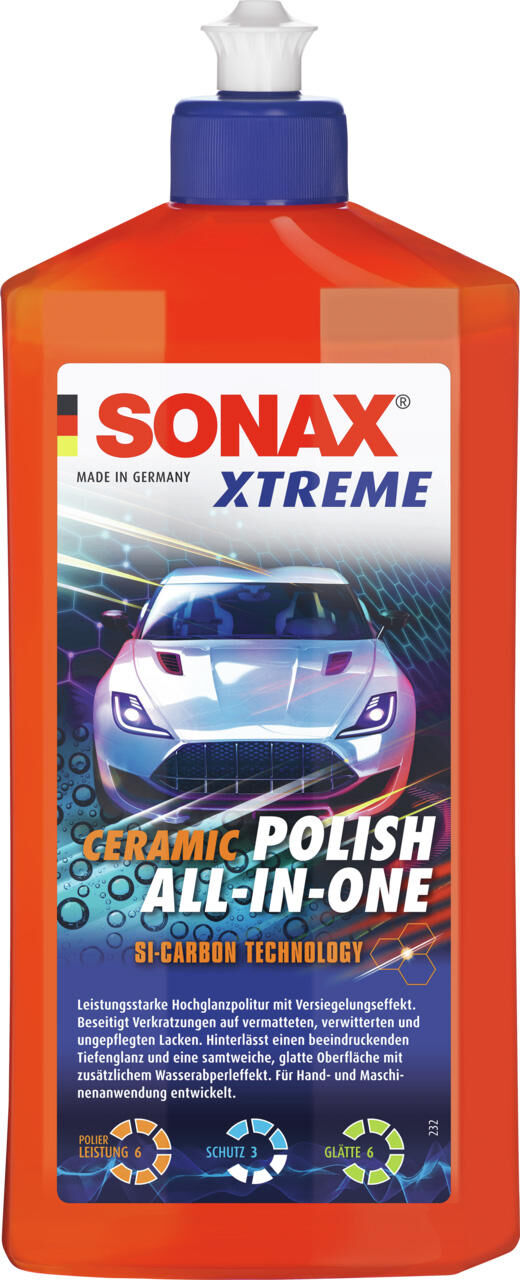 Sonax autopoetsmiddel xtreme ceramic ceramic polish 500 ml xtreme