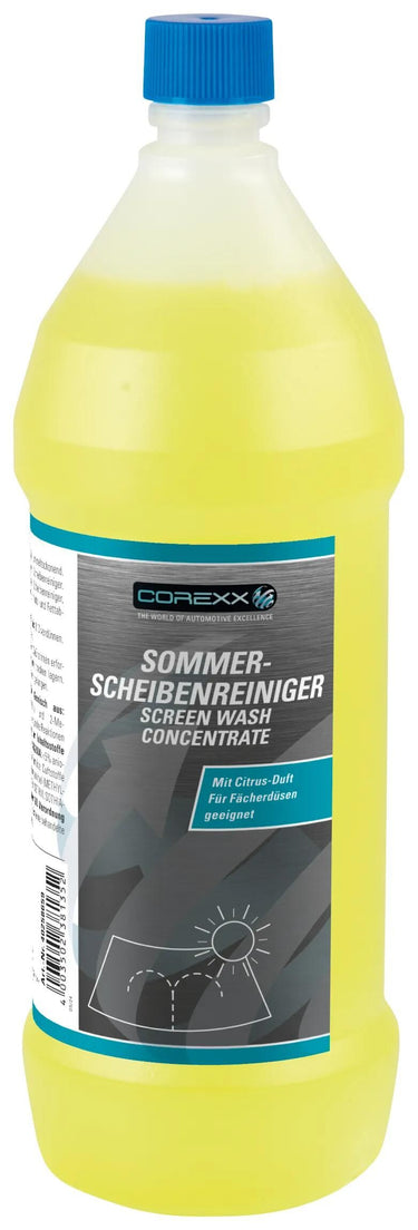 Corexx scheibenreiniger sommer citrus window cleaner concentrate 1l