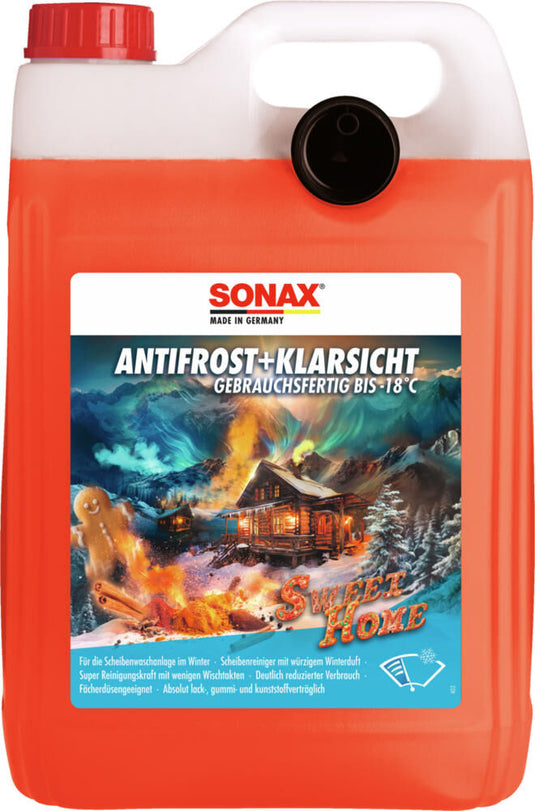 Sonax antivriesbescherming voorruit antifrost klarsicht antif.klarsicht 5 l -18c sweet home