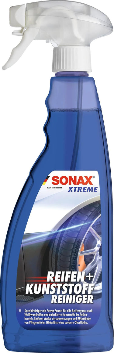 Sonax spezialreiniger xtreme reifen+kunststoffreiniger tires+plastic cleaner bottle 750 ml