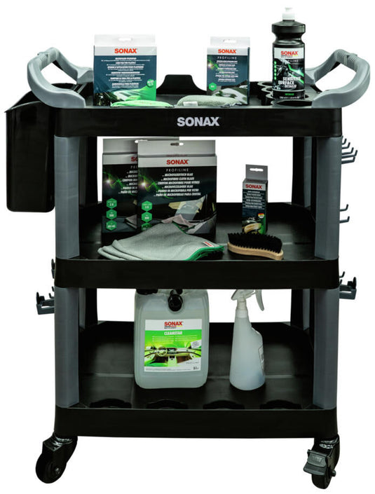 Sonax actiepakket innenraum servicestation interior service station spring 2025