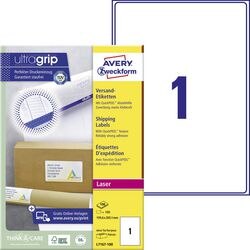 Verzendetiketten voor laserprinters l7167-100 199,6x289,1mm