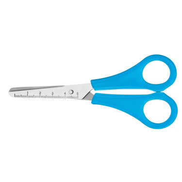 Westcott schaar - kids - 13cm - ronde punt - blauw - ac-e21592