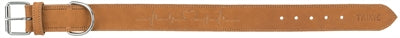 Load image into Gallery viewer, Trixie halsband hond rustic vetleer heartbeat bruin

