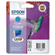 Inktcartridge epson t0802 cyaan