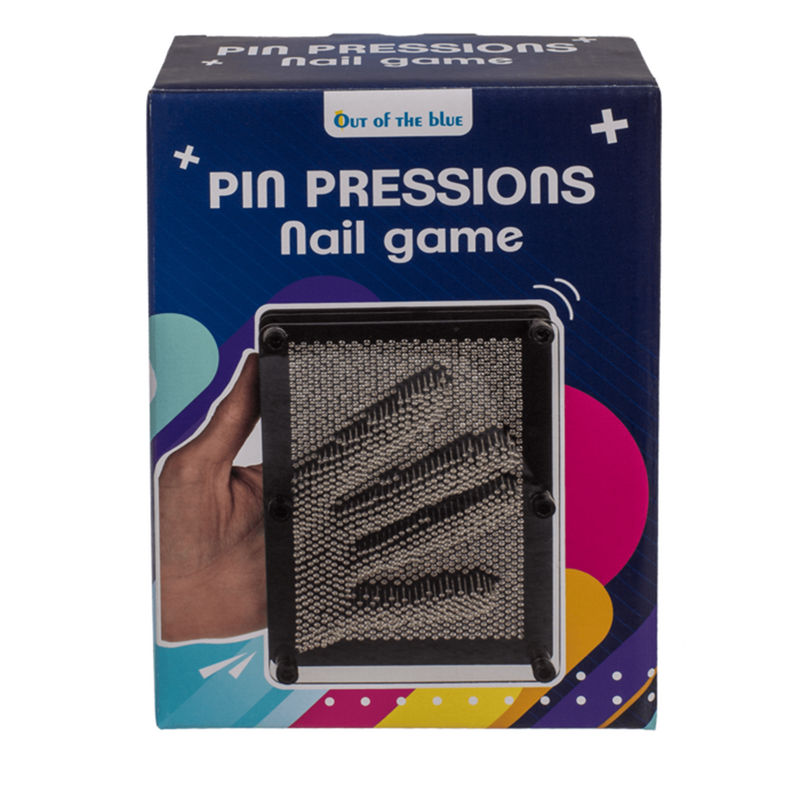 Load image into Gallery viewer, Nagelspel, pinpressions. ca. 19x14 cm.
