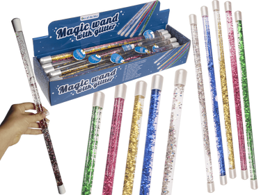 Dsp magische toverstok. 6 kleuren. 46 cm