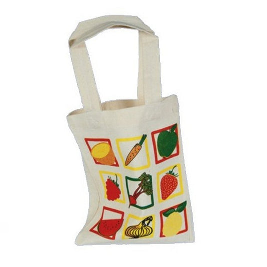 Simply for kids katoenen boodschappentasje 30x16x20 cm