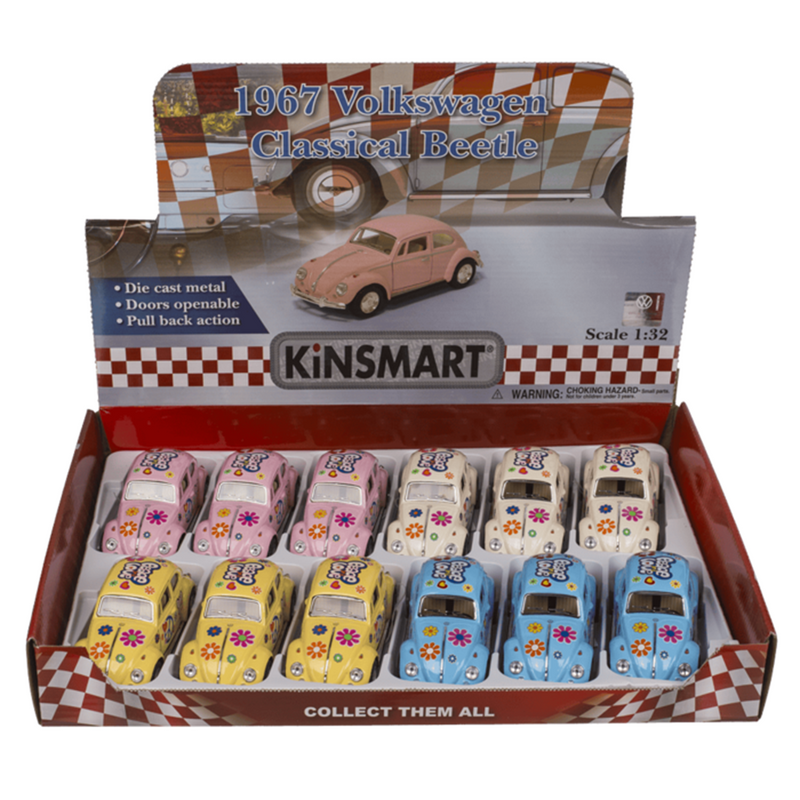 Load image into Gallery viewer, Dsp modelauto met pull-back. vw kever vr
