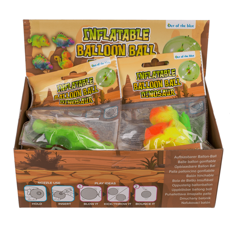 Load image into Gallery viewer, Dsp opblaasbare ballonbal, dinosaurus. 4
