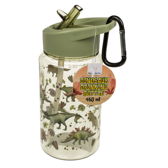 Abi drinkfles, dinosaurus met rietje. 450 ml