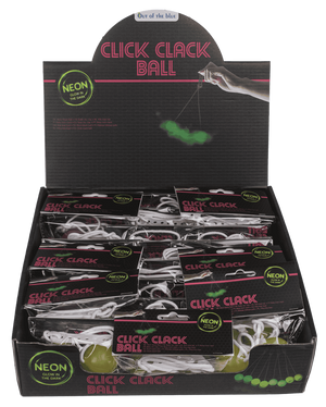 Ootb klik-klak bal glow in the dark 4 assorti