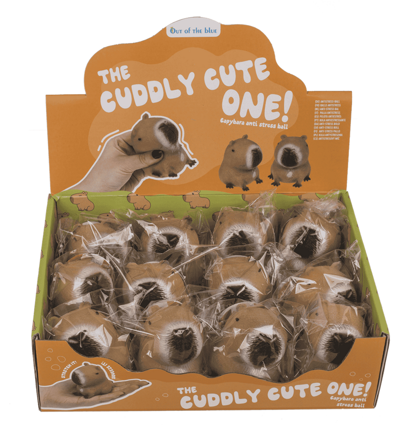 Load image into Gallery viewer, Dsp squeezie capybara. 12 stuks in dsp.
