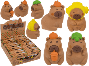 Dsp gummen capybara. 4 ass. 24 stuks in