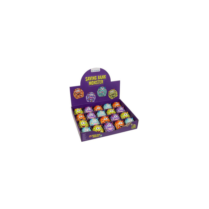 Load image into Gallery viewer, Out of the blue spaarpot monster keramiek 6x6,3x6,3cm
