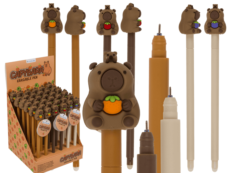 Load image into Gallery viewer, Dsp uitwisbare pen, capybara. 3 ass. 36
