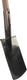 Talen tools – spade – met opstapje – blank gepolijst – essenhouten steel – 90 cm