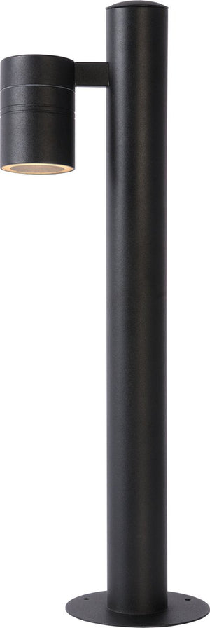 Lucide arne-led - sokkellamp - ø 6,3 cm - led - gu10 - 1x5w 2700k - ip44 - zwart