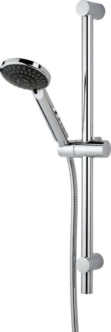 Tiger alicante doucheset - douchekop ø 10 cm - tot 40% waterbesparend - 5 standen - chroom
