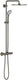 Grohe euphoria xxl 310 regendouche - ã¸ 31 cm - met thermostaatkraan - hard graphite geborsteld (mat antraciet) - 26075al0