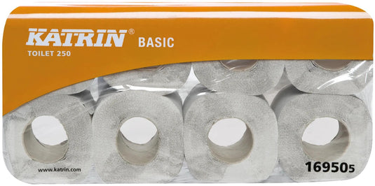 Nordvlies toilettenpapier katrin basic toilet 250 toilet paper 2-ply 64 wheels