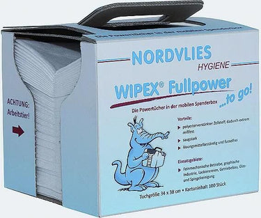 Nordvlies putzpapier wipex fullpower wipes 100 pieces wipex-fullpower to go