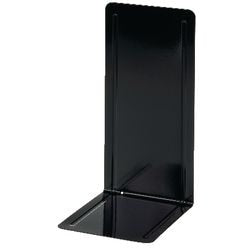 Maul boekensteunen staal 14 x 12 x 24 cm zwart
