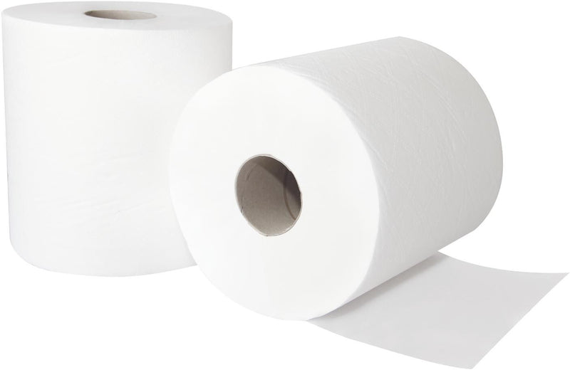 Nordvlies handdoekrol wipex disposable towel roll 2-layer white