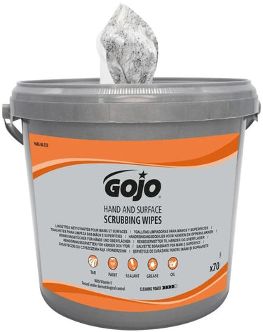 Gojo handreinigungstuch cleaning cloths 70pcs. hand flat