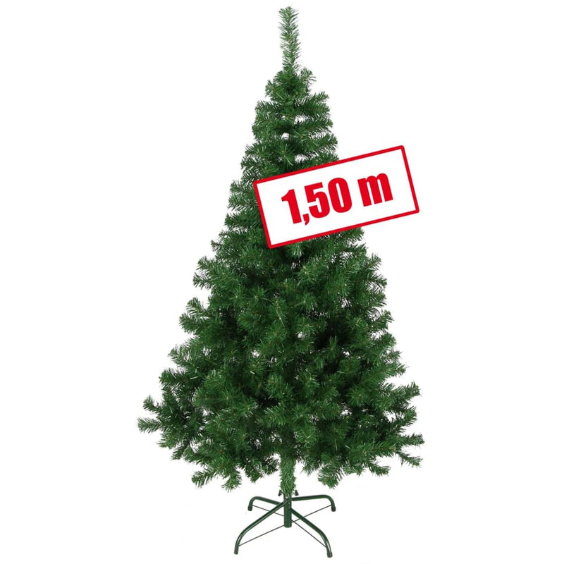 Load image into Gallery viewer, HI HI Kerstboom met metalen standaard 150 cm groen
