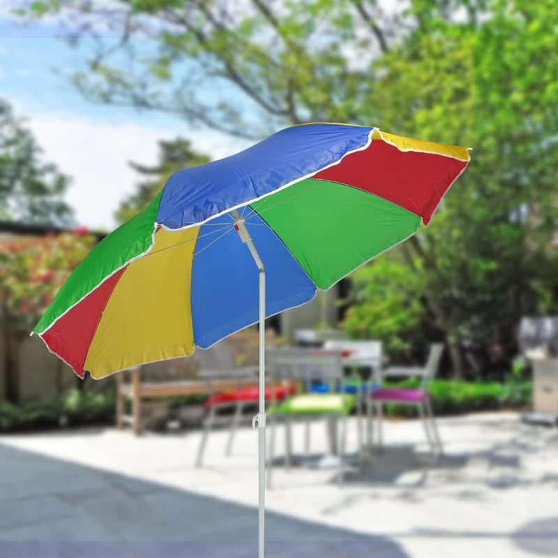 Load image into Gallery viewer, Hi strandparasol 150 cm meerkleurig
