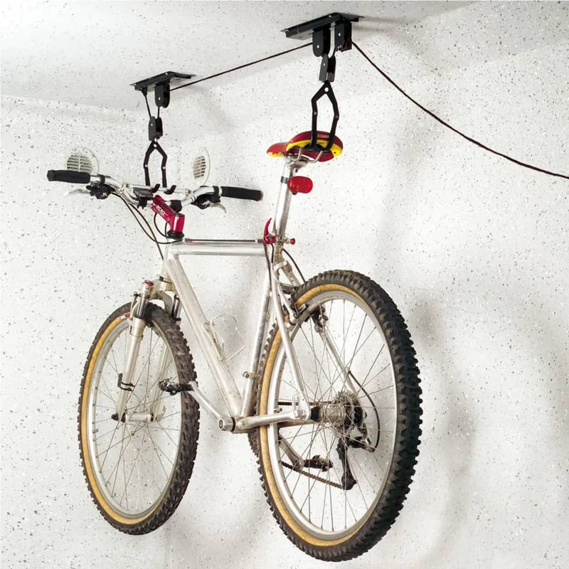Load image into Gallery viewer, Hi fietslift metaal zwart
