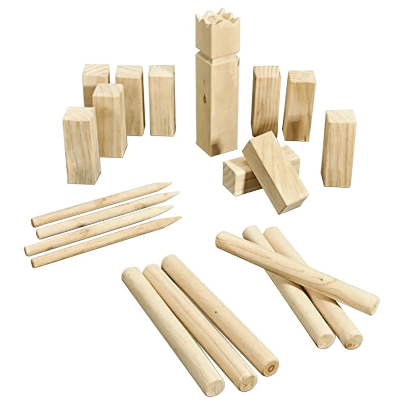 Load image into Gallery viewer, Hi houten kubb-spel
