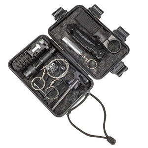 Hi 10-delige survivalset zwart