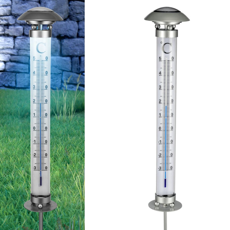 Load image into Gallery viewer, Hi thermometerlamp solar
