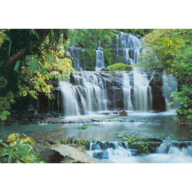 Komar fotobehang pura kaunui falls 368x254 cm 8-256