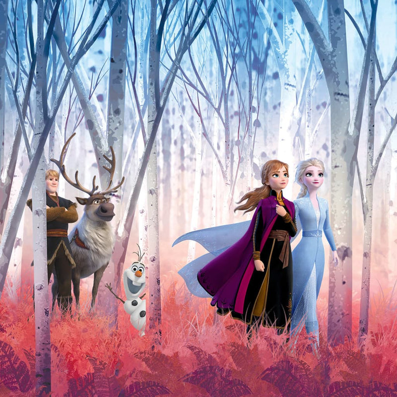 Load image into Gallery viewer, Komar fotobehang frozen friends forever 368x254 cm blauw
