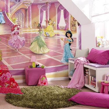 Komar fotobehang glitze party princess 368x254 cm roze
