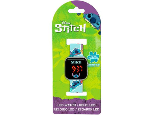 Van der meulen disney stitch led horloge digitale horloge