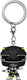 Funko pocket pop! keychain: mighty morphin power rangers 30th anniversary - black ranger