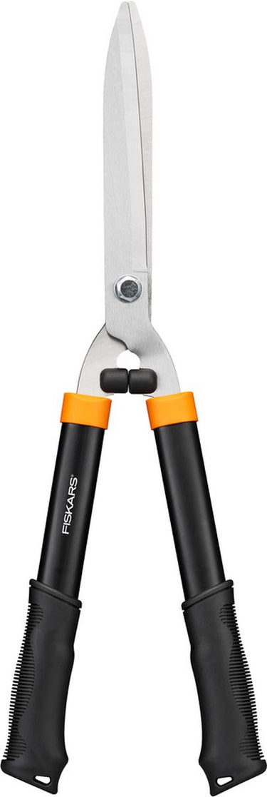 Fiskars solid™ heggenschaar handmatig - bladen van gehard staal - voor heggen en struiken - 55,5 cm - hs21