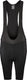 Craft balance bib w dames fietsbroek - black-rock - maat l